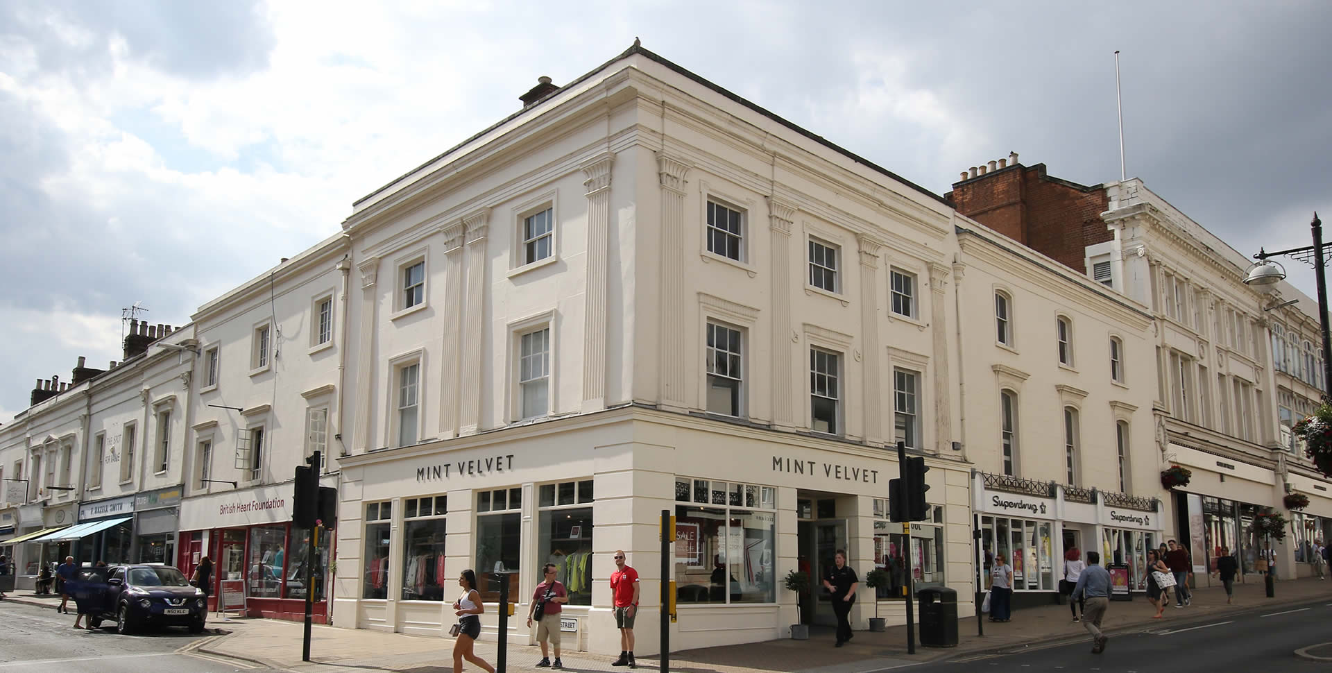 Mint velvet building